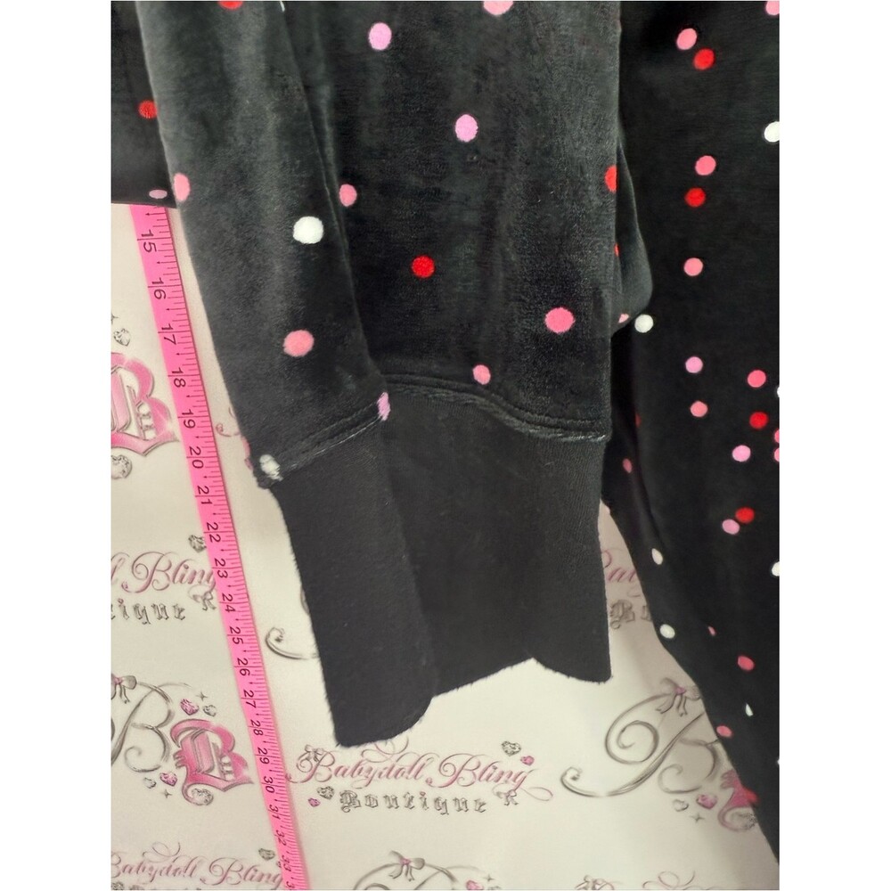 kate spade pants fleece Black Leggings with Pink and White Polka Dots - Picture 4 of 9
